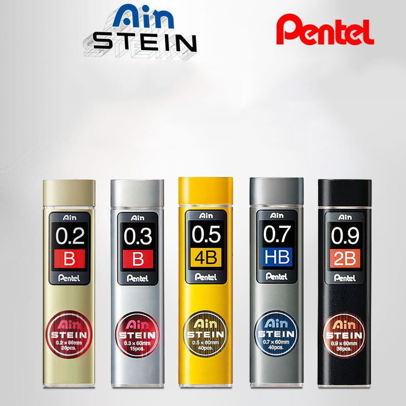 Pentel Pen Energel - 1pc Pentel Ain STEIN 0.2/0.3/0.5/0.7/0.9mm HB/2B/4B/6H