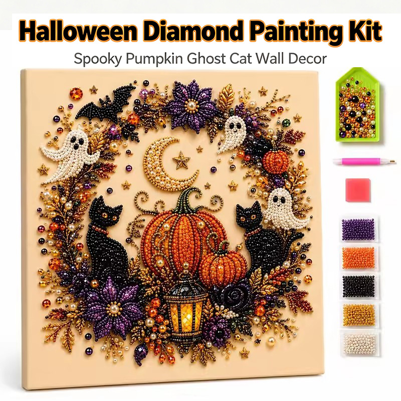 @Halloween Ghost Pearl Art Kit - Resin Craft Kit review and price