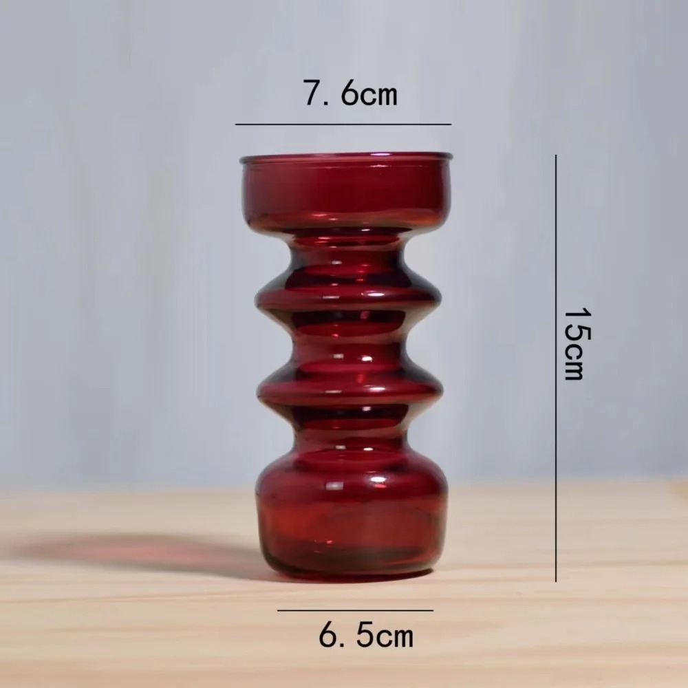 Colorful Vases Glass Ornaments - Dried Flower Bulk review and price
