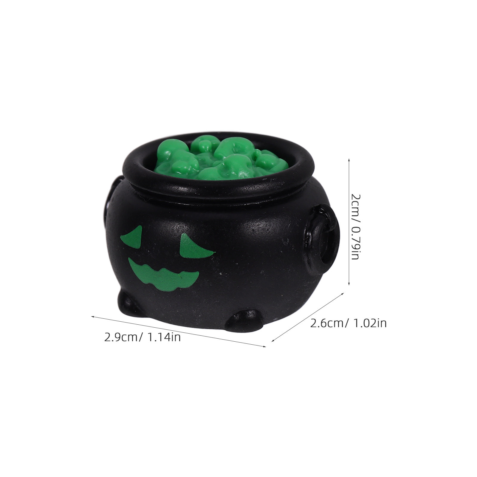 10Pcs Miniature Witch Cauldron - Resin Crafts review and price