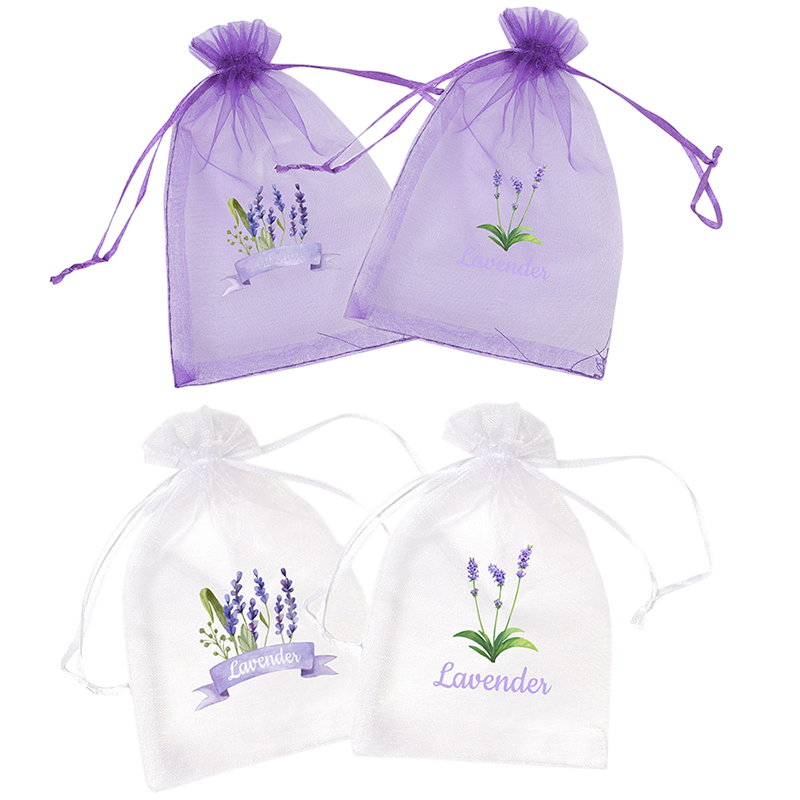 20Pcs Lavender Pattern Drawstr - Dried Flower Bulk review and price