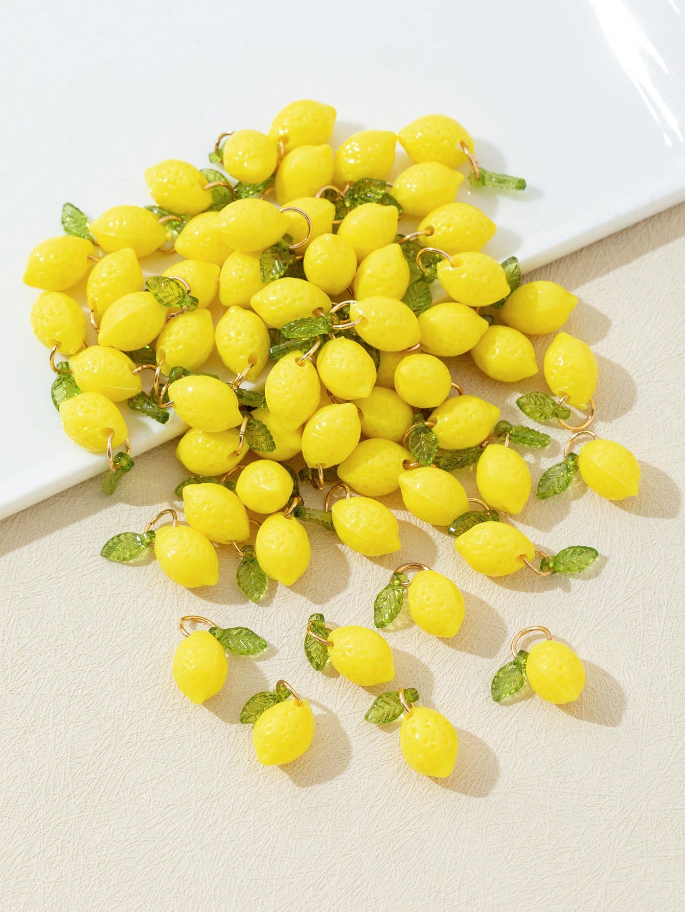 10Pcs 3D Lemon Resin Charms Pe - Resin Craft Supplies review and price