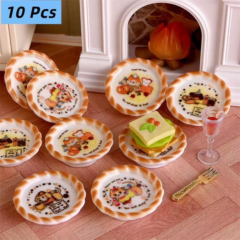 10Pcs/set Dollhouse Miniature  - Resin Craft Kit review and price