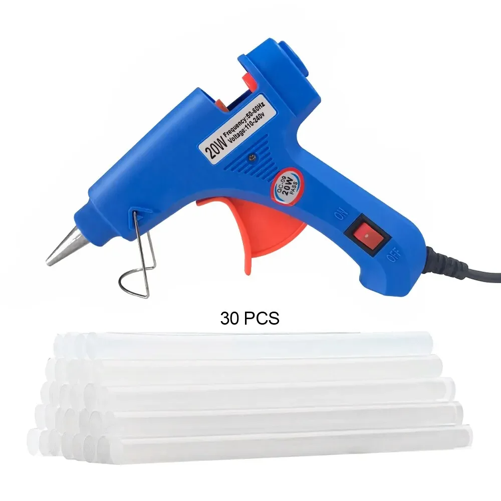 20W Hot Melt Glue Gun Househol - Heat Gun Small review and price
