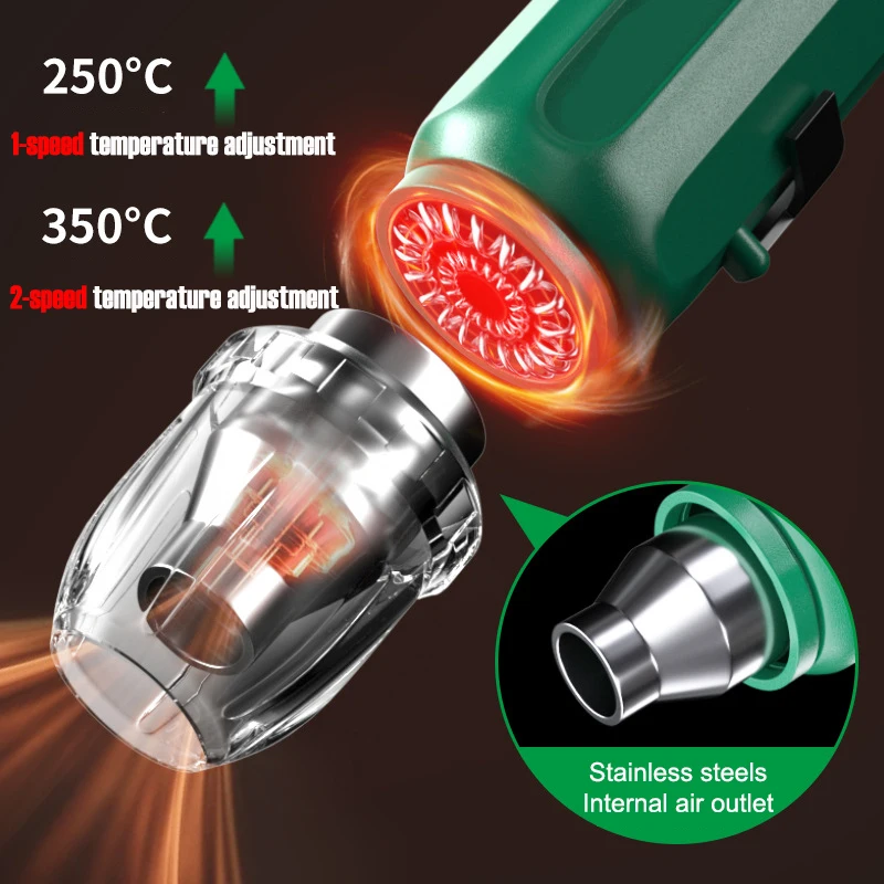 350W 2 Gears Hot Air Gun Mini  - Heat Gun Small review and price
