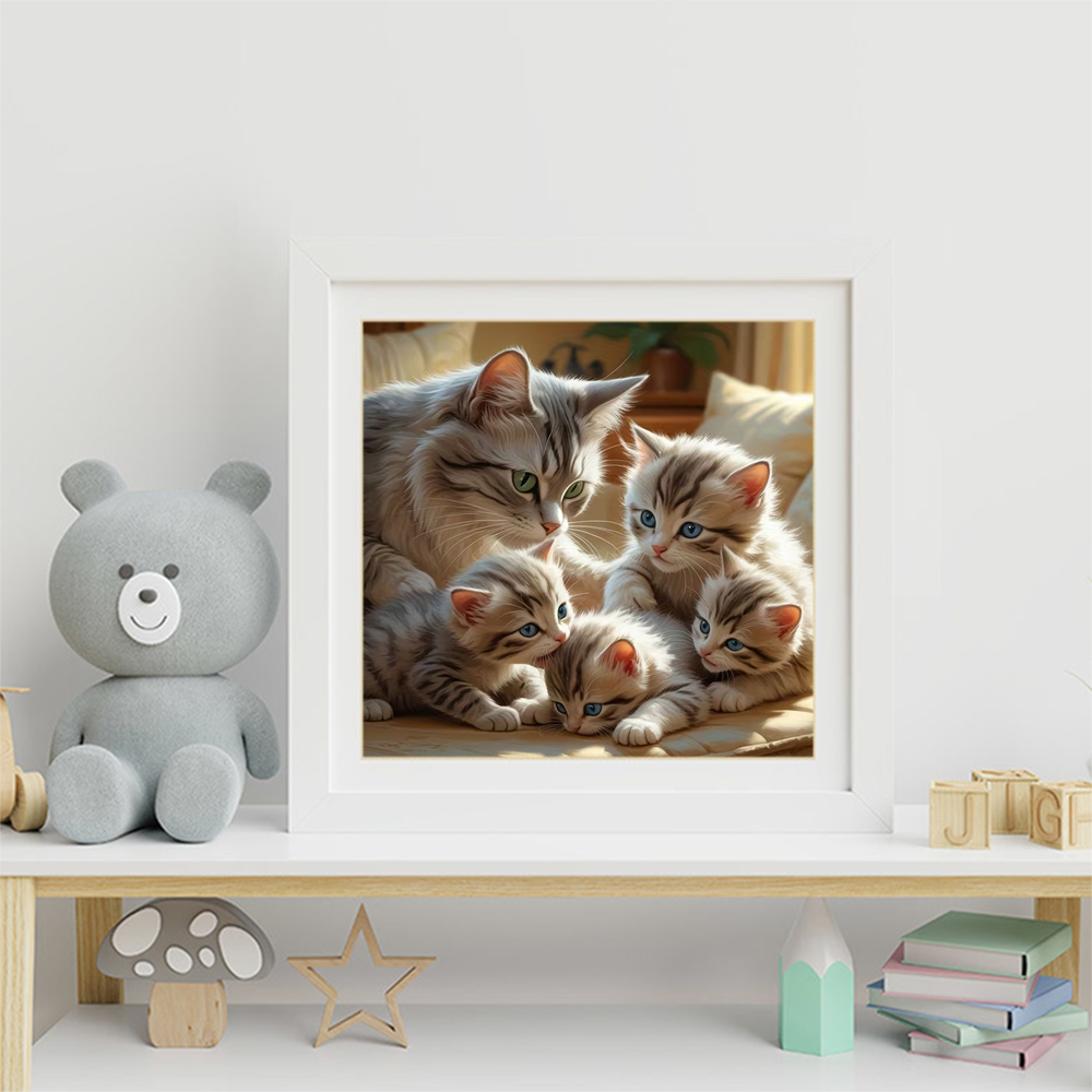 Momoart DIY Diamond Mosaic Cat - Resin Craft For Beginners review and price