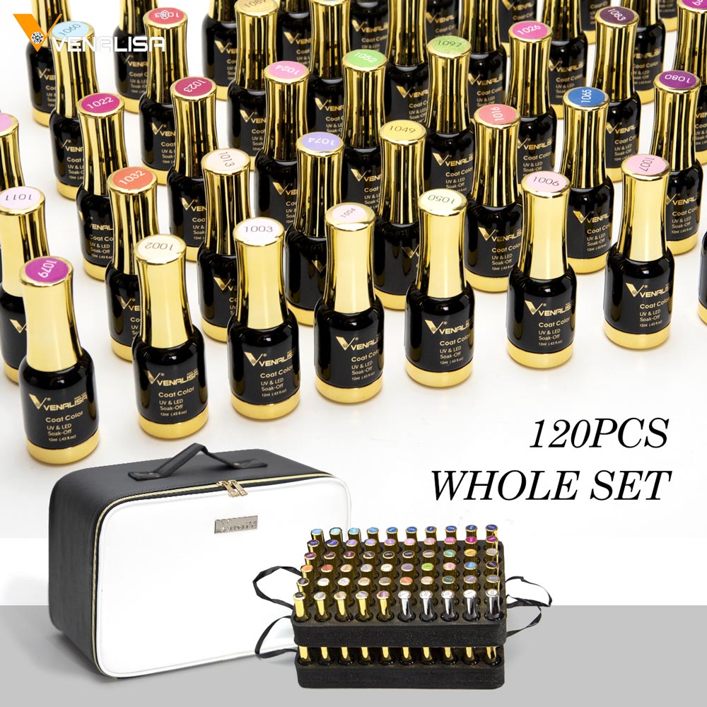 120pcs*12ml VENALISA Gel Varni - Resin Glitter Pack review and price
